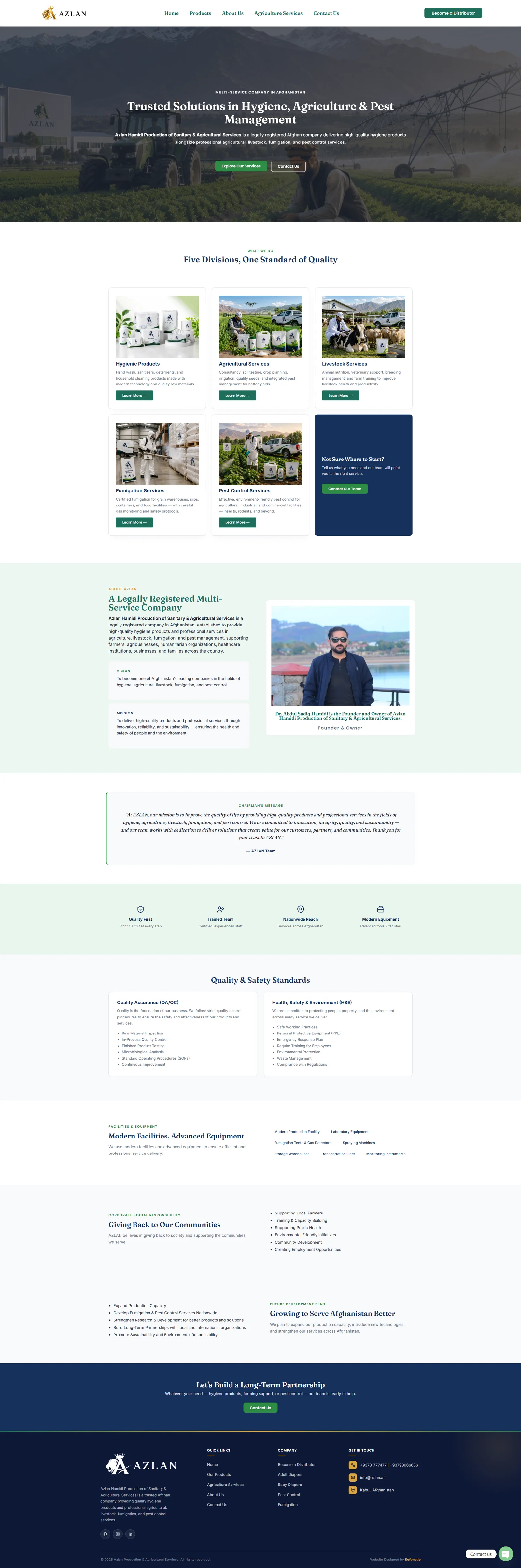 Website design project preview 07