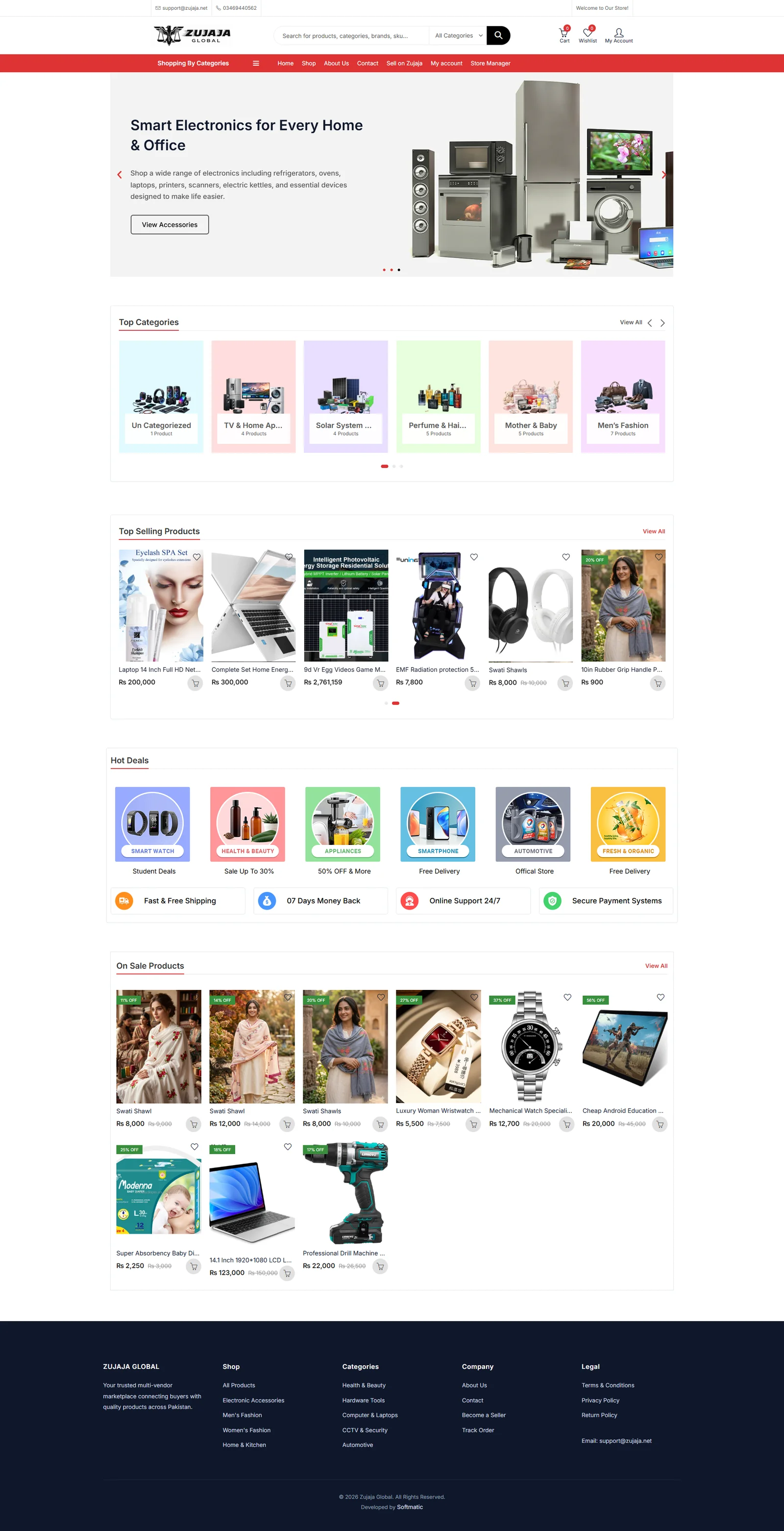 Website design project preview 27